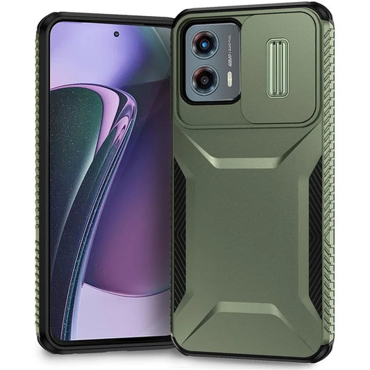 For Motorola Moto G 5G (2023) Case Full Camera Protection TPU+PC Phone Cover Double Layer