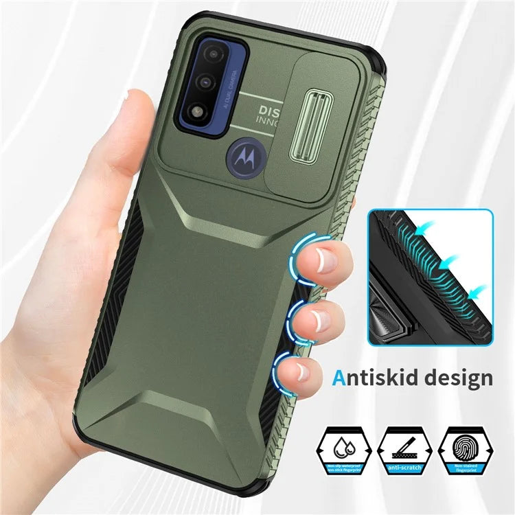 For Motorola Moto G Play (2023) 4G / G Power (2022) / G Pure Case TPU+PC Phone Cover Lens and Privacy Protection