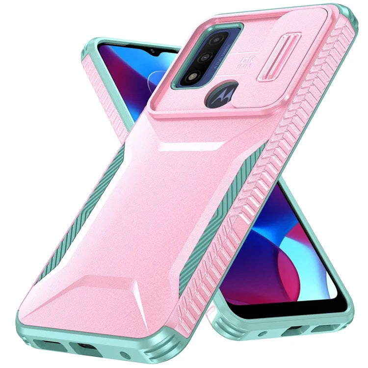 For Motorola Moto G Play (2023) 4G / G Power (2022) / G Pure Case TPU+PC Phone Cover Lens and Privacy Protection