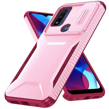 For Motorola Moto G Play (2023) 4G / G Power (2022) / G Pure Case TPU+PC Phone Cover Lens and Privacy Protection