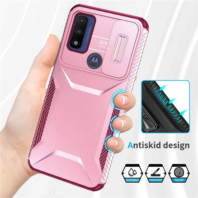 For Motorola Moto G Play (2023) 4G / G Power (2022) / G Pure Case TPU+PC Phone Cover Lens and Privacy Protection