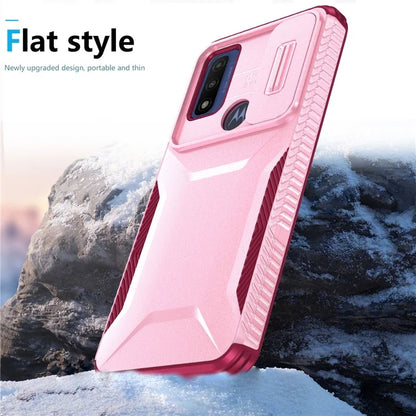 For Motorola Moto G Play (2023) 4G / G Power (2022) / G Pure Case TPU+PC Phone Cover Lens and Privacy Protection