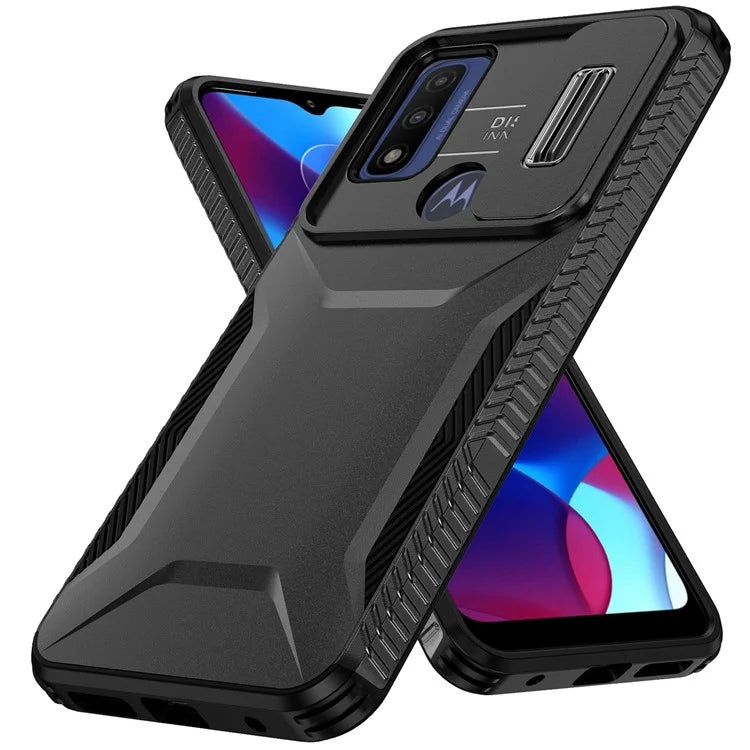 For Motorola Moto G Play (2023) 4G / G Power (2022) / G Pure Case TPU+PC Phone Cover Lens and Privacy Protection