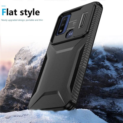 For Motorola Moto G Play (2023) 4G / G Power (2022) / G Pure Case TPU+PC Phone Cover Lens and Privacy Protection