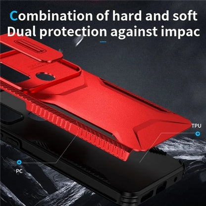 For Motorola Moto G Play (2023) 4G / G Power (2022) / G Pure Case TPU+PC Phone Cover Lens and Privacy Protection