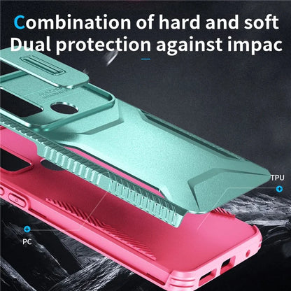For Motorola Moto G Play (2023) 4G / G Power (2022) / G Pure Case TPU+PC Phone Cover Lens and Privacy Protection