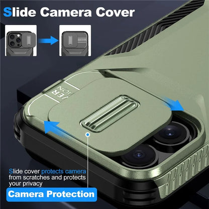For iPhone 14 Pro Max Case Shockproof TPU+PC Camera Protection Phone Cover