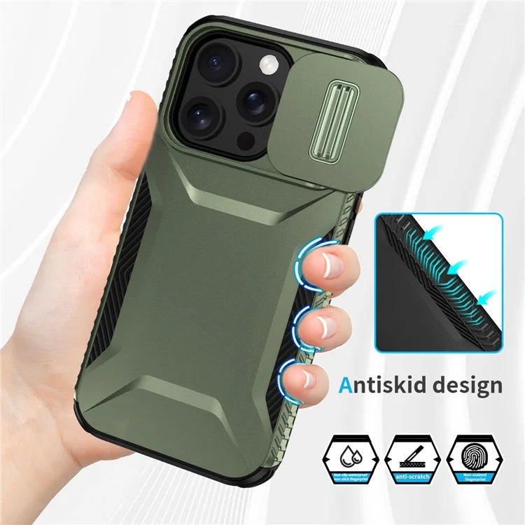For iPhone 14 Pro Max Case Shockproof TPU+PC Camera Protection Phone Cover