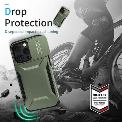 For iPhone 14 Pro Max Case Shockproof TPU+PC Camera Protection Phone Cover