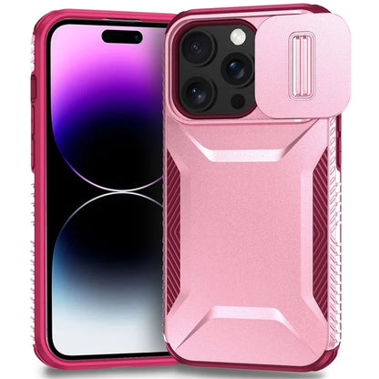 For iPhone 14 Pro Max Case Shockproof TPU+PC Camera Protection Phone Cover