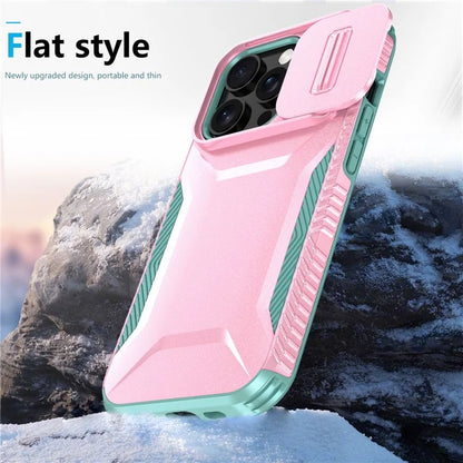 For iPhone 14 Pro Max Case Shockproof TPU+PC Camera Protection Phone Cover