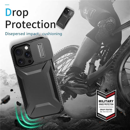 For iPhone 14 Pro Max Case Shockproof TPU+PC Camera Protection Phone Cover