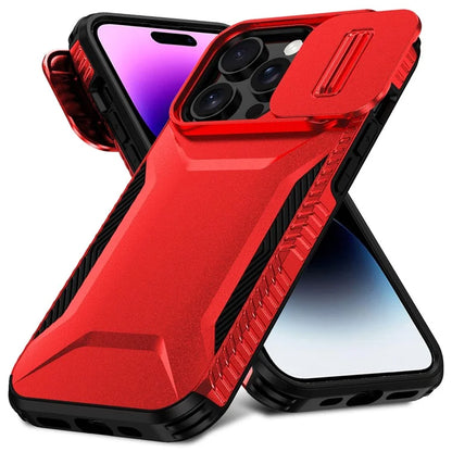 For iPhone 14 Pro Max Case Shockproof TPU+PC Camera Protection Phone Cover
