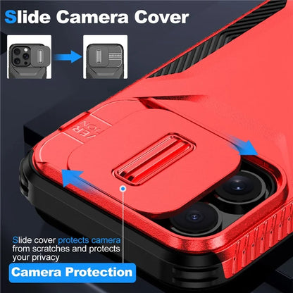 For iPhone 14 Pro Max Case Shockproof TPU+PC Camera Protection Phone Cover