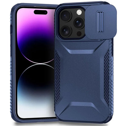 For iPhone 14 Pro Max Case Shockproof TPU+PC Camera Protection Phone Cover