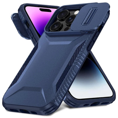 For iPhone 14 Pro Max Case Shockproof TPU+PC Camera Protection Phone Cover