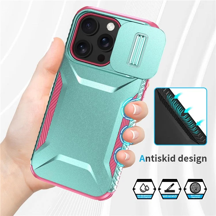 For iPhone 14 Pro Max Case Shockproof TPU+PC Camera Protection Phone Cover