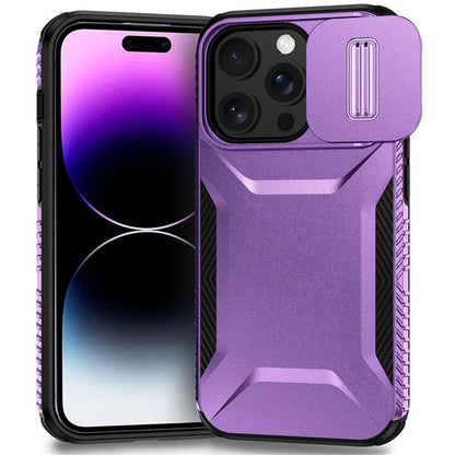 For iPhone 14 Pro Max Case Shockproof TPU+PC Camera Protection Phone Cover