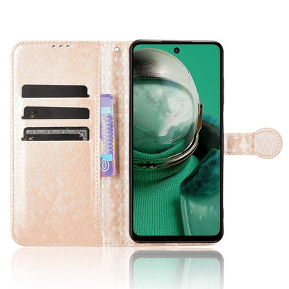 For HMD Pulse Pro Wallet Case Dot Pattern PU Leather Flip Phone Cover