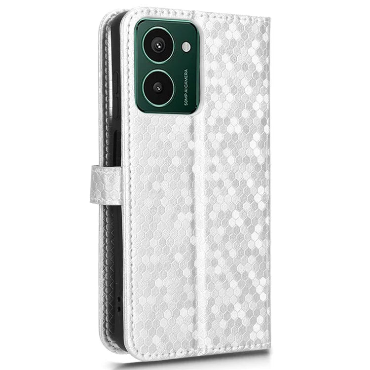 For HMD Pulse Pro Wallet Case Dot Pattern PU Leather Flip Phone Cover