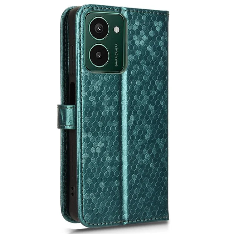 For HMD Pulse Pro Wallet Case Dot Pattern PU Leather Flip Phone Cover