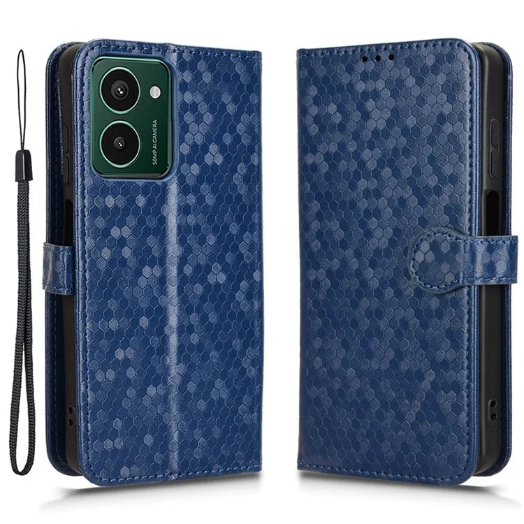 For HMD Pulse Pro Wallet Case Dot Pattern PU Leather Flip Phone Cover