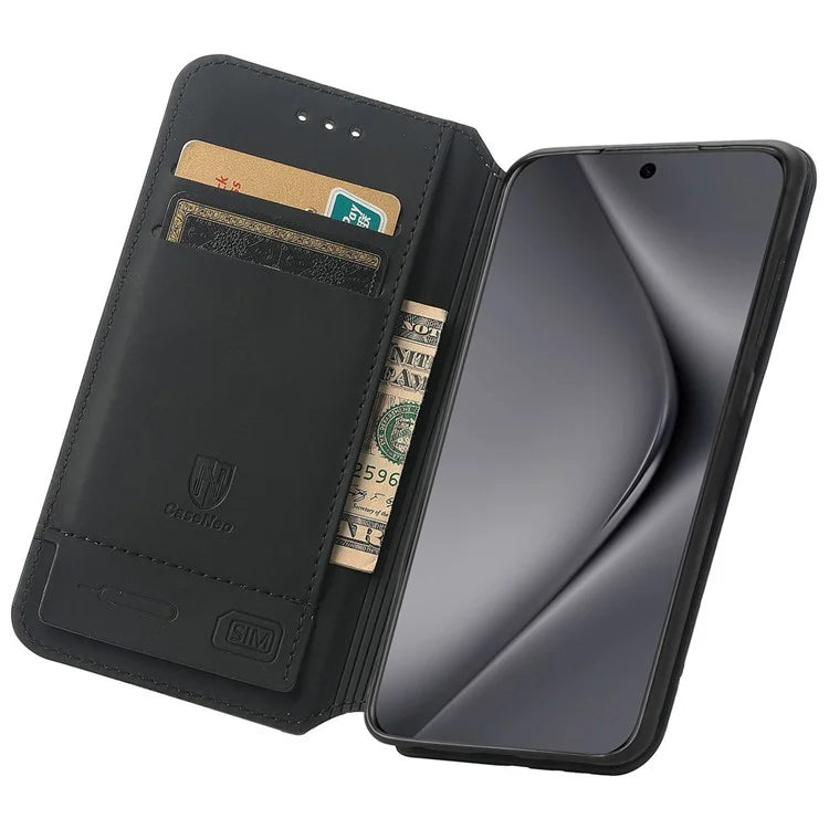 CASENEO 001 Series for Huawei Pura 70 Ultra Case RFID Blocking Leather Phone Cover Pattern Printed