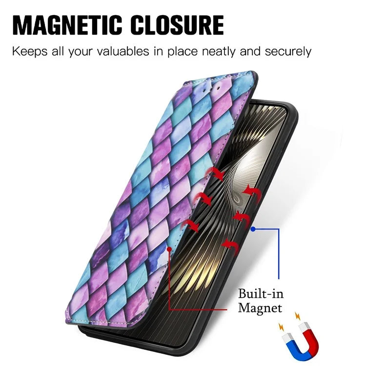 CASENEO 001 Series for Xiaomi Redmi Turbo 3 5G / Poco F6 5G Case Wallet Leather Phone Cover RFID Blocking