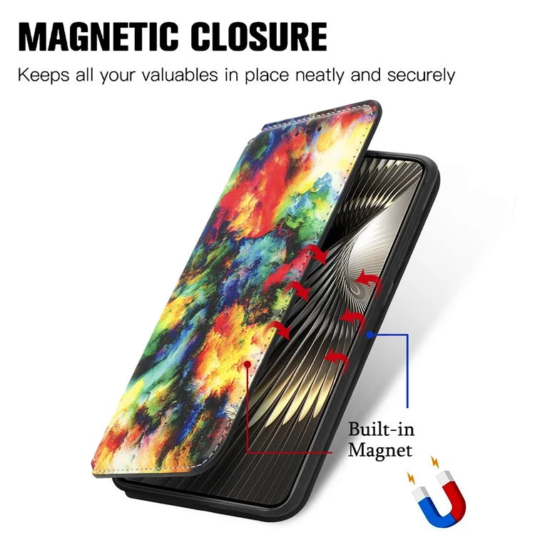 CASENEO 001 Series for Xiaomi Redmi Turbo 3 5G / Poco F6 5G Case Wallet Leather Phone Cover RFID Blocking