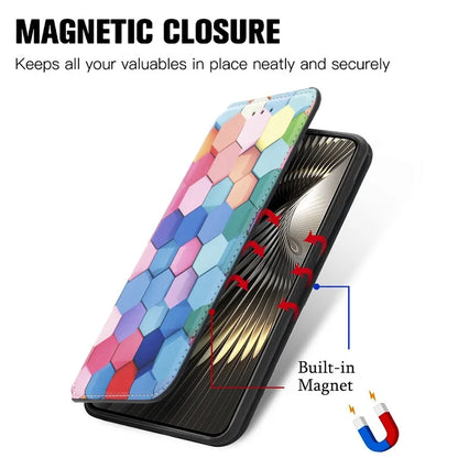 CASENEO 001 Series for Xiaomi Redmi Turbo 3 5G / Poco F6 5G Case Wallet Leather Phone Cover RFID Blocking