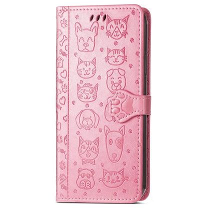 For Honor 200 5G Case Wallet Stand Leather Phone Cover Cute Cat Dog Pattern