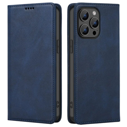 For iPhone 15 Pro Max Case RFID Blocking Wallet PU Leather Flip Phone Cover