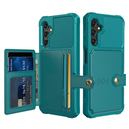 ZM03 For Samsung Galaxy A25 5G (Global) (161.0 X 76.5 X 8.3mm) Case PU Leather+TPU Anti Fall Phone Cover Card Slots
