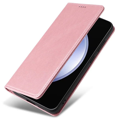 For Samsung Galaxy S23 FE Leather Phone Case with RFID Blocking Wallet