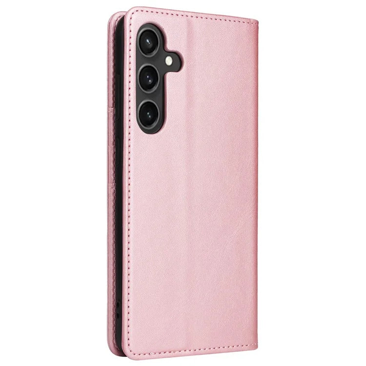 For Samsung Galaxy S23 FE Leather Phone Case with RFID Blocking Wallet