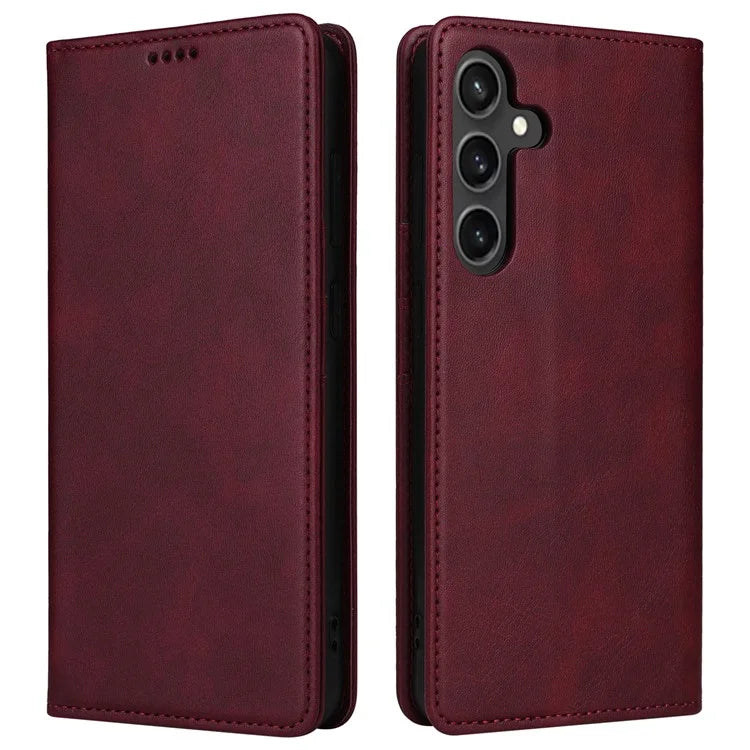 For Samsung Galaxy S23 FE Leather Phone Case with RFID Blocking Wallet