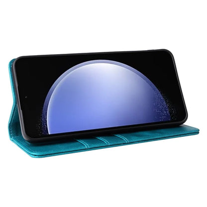 For Samsung Galaxy S23 FE Leather Phone Case with RFID Blocking Wallet