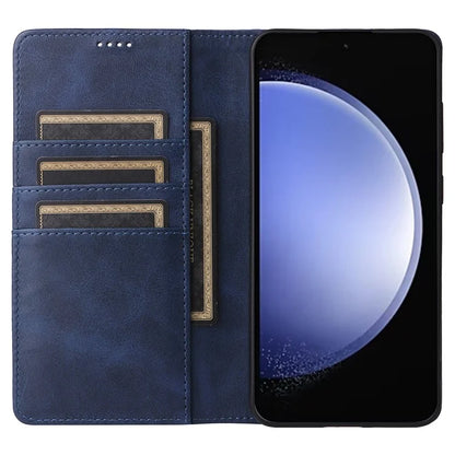 For Samsung Galaxy S23 FE Leather Phone Case with RFID Blocking Wallet