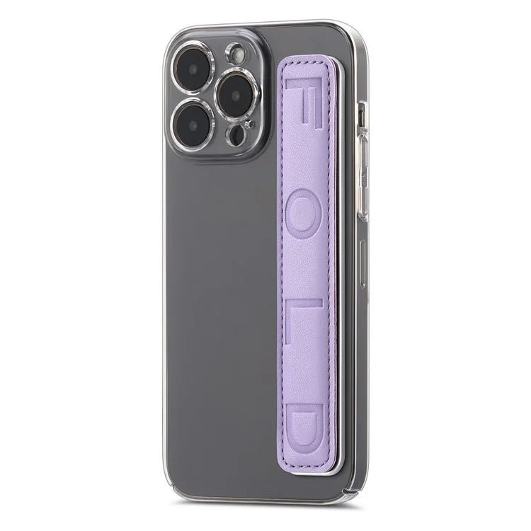 SP-03 PU Leather Phone Back Wrist Band Anti-Loss Adhesive Strap