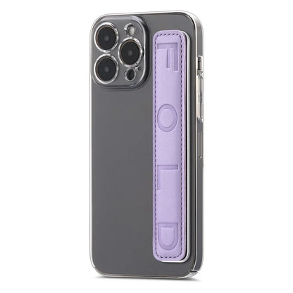 SP-03 PU Leather Phone Back Wrist Band Anti-Loss Adhesive Strap