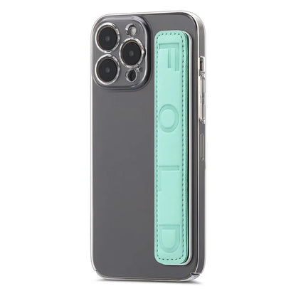 SP-03 PU Leather Phone Back Wrist Band Anti-Loss Adhesive Strap
