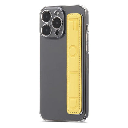 SP-03 PU Leather Phone Back Wrist Band Anti-Loss Adhesive Strap