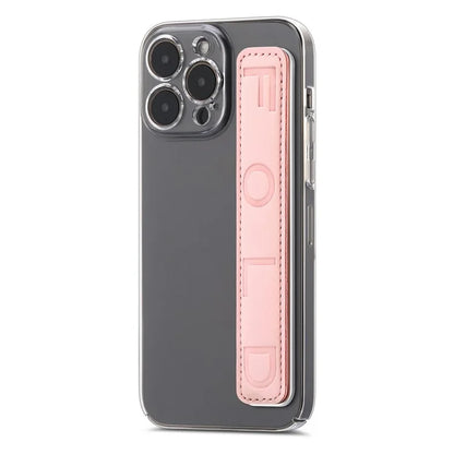 SP-03 PU Leather Phone Back Wrist Band Anti-Loss Adhesive Strap