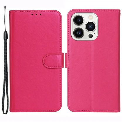For iPhone 16 Pro Max Case Wallet PU Leather Phone Cover Shockproof TPU Inner Shell