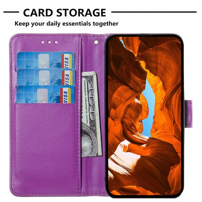 For iPhone 16 Case PU Leather Magnetic Clasp Stand Folio Phone Cover