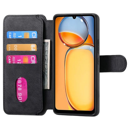 CASENEO MW-03 For Xiaomi Redmi 13C 4G / Poco C65 4G Case Leather+TPU Cover Detachable Wallet