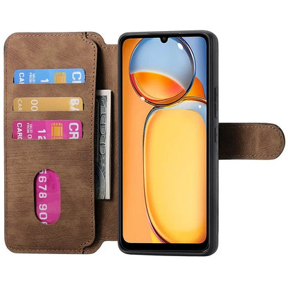 CASENEO MW-03 For Xiaomi Redmi 13C 4G / Poco C65 4G Case Leather+TPU Cover Detachable Wallet