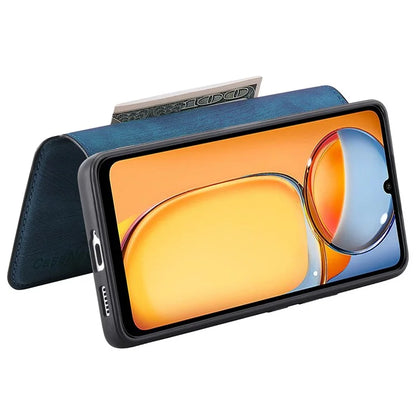 CASENEO MW-03 For Xiaomi Redmi 13C 4G / Poco C65 4G Case Leather+TPU Cover Detachable Wallet
