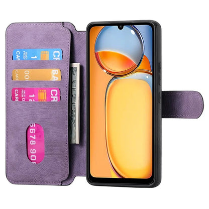 CASENEO MW-03 For Xiaomi Redmi 13C 4G / Poco C65 4G Case Leather+TPU Cover Detachable Wallet