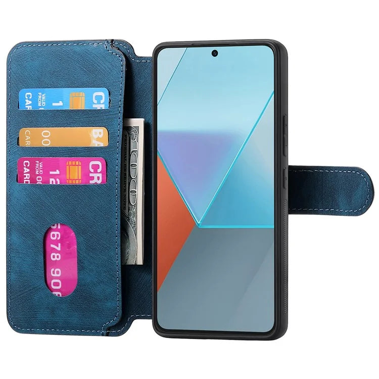 CASENEO MW-03 For Xiaomi Redmi Note 13 Pro 5G / Poco X6 5G Case Detachable Magnetic Wallet Cover